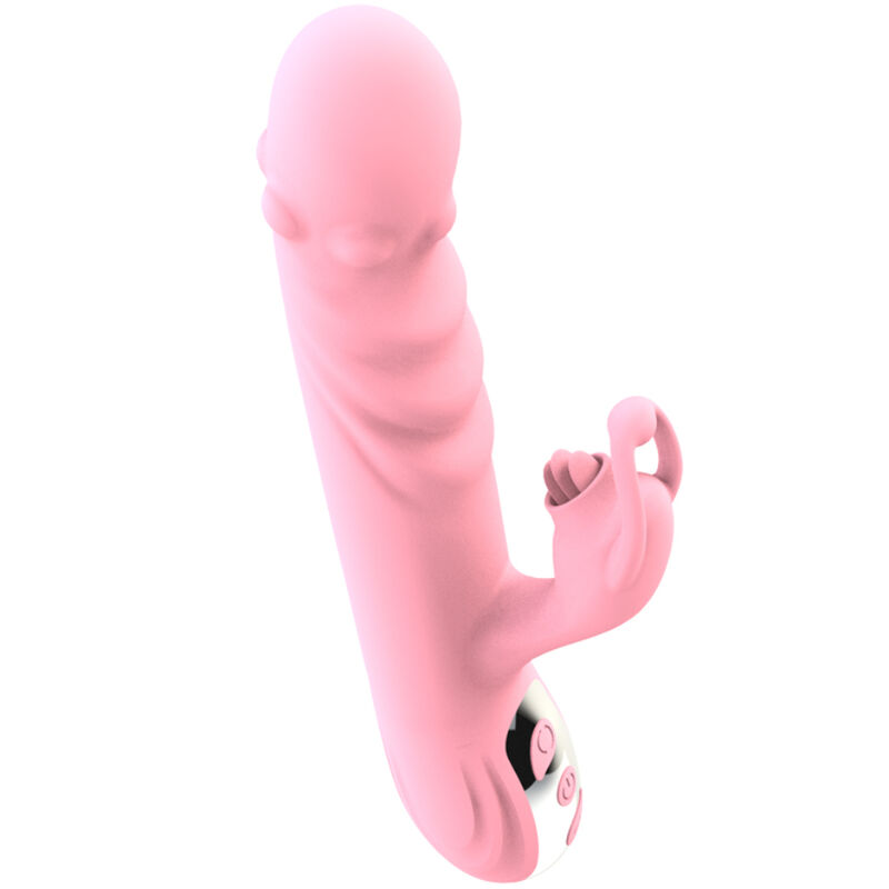 Armony - fully tongue vibrador con lengua estimuladora efecto calor rosa