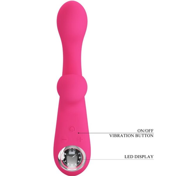 Pretty love - skylar vibrador estimulador rosa