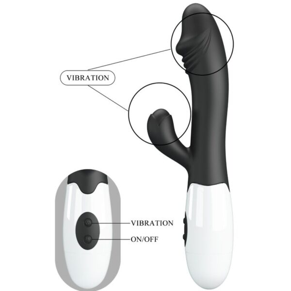 Pretty love - snappy vibrador punto g negro
