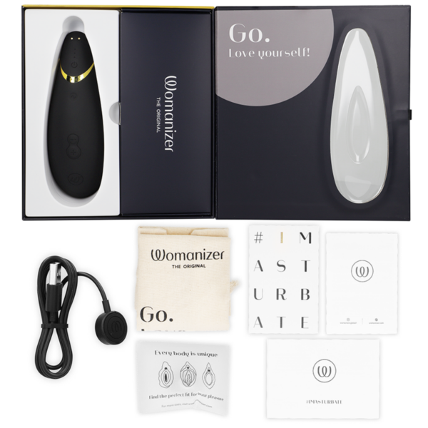 Womanizer - premium 2 estimulador de clÍtoris negro