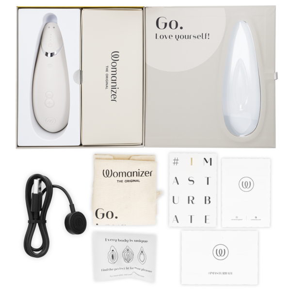 Womanizer - premium 2 estimulador de clÍtoris gris