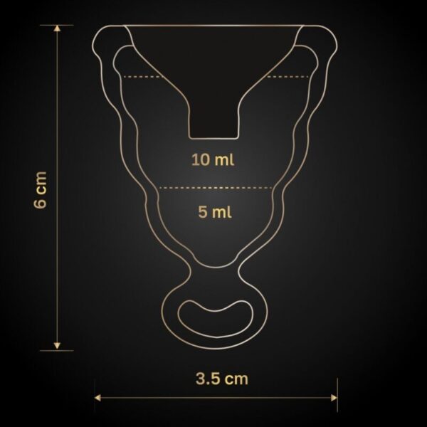 G-vibe - gcup copa menstrual negra
