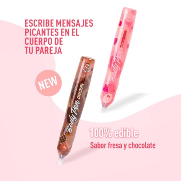 Secret play - body pen chocolate