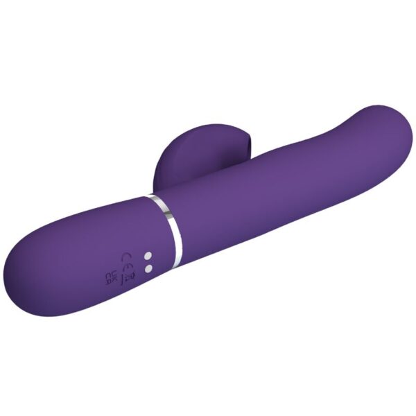 Pretty love - perlita vibrador punto g 3 en 1 multifunciÓn morado