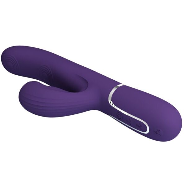 Pretty love - perlita vibrador punto g 3 en 1 multifunciÓn morado