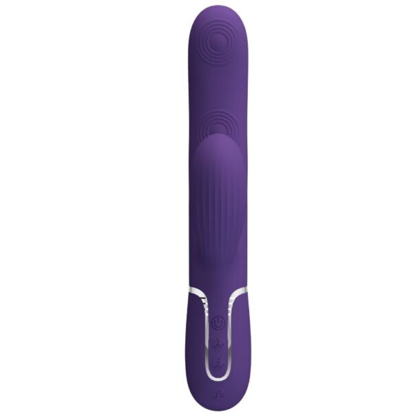 Pretty love - perlita vibrador punto g 3 en 1 multifunciÓn morado
