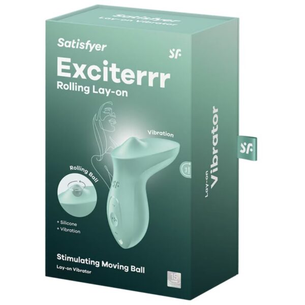Satisfyer - exciterrr vibrador lay-on clÍtoris menta