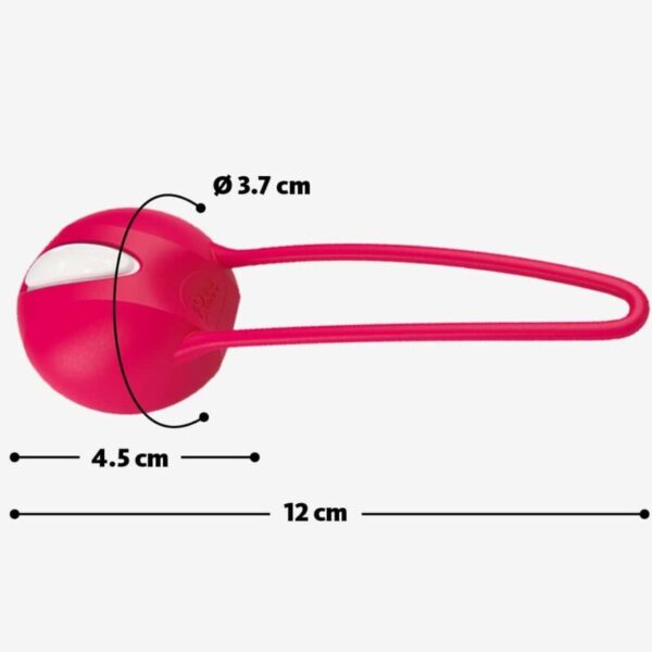 Fun factory - smartball uno bola pÉlvica blanco / lila pastel