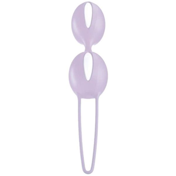 Fun factory - smartballs duo bolas pelvicas blanco / lila pastel