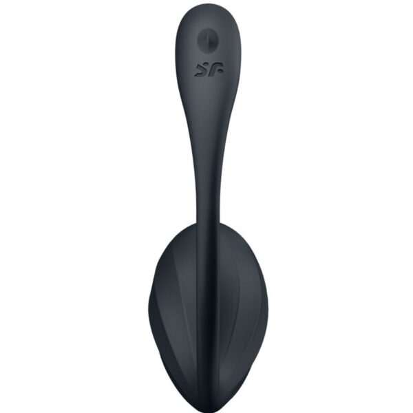 Satisfyer - ribbed petal estimulador punto g control remoto negro app gratuita