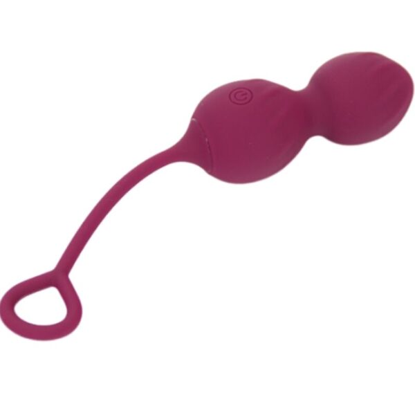 Armony - blossoms pesas vaginales vibrador control remoto 10 vibraciones rojo oscuro