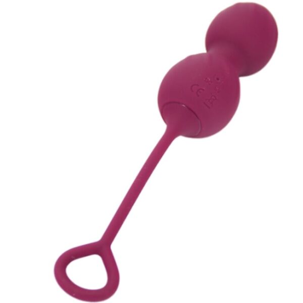 Armony - blossoms pesas vaginales vibrador control remoto 10 vibraciones rojo oscuro