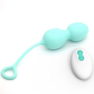 Armony - blossoms pesas vaginales vibrador control remoto 10 vibraciones verde