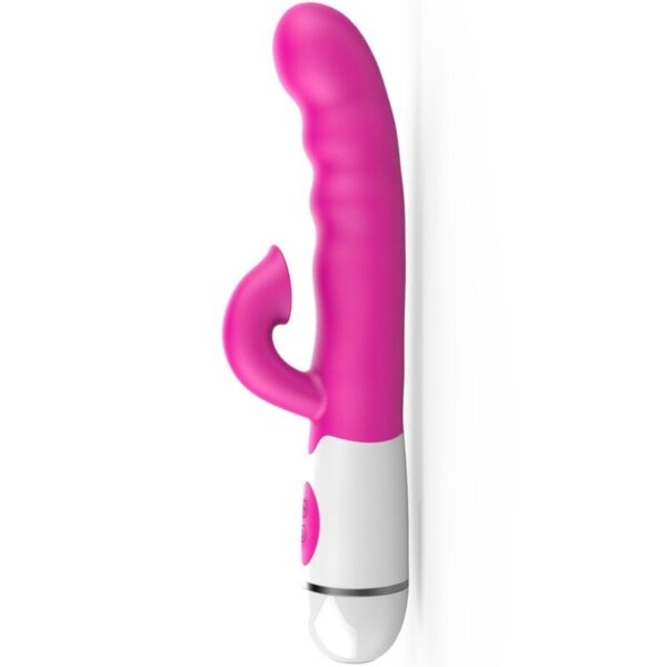 Armony - amir vibrador multifuncion con lengua estimuladora 16 velocidades rosa