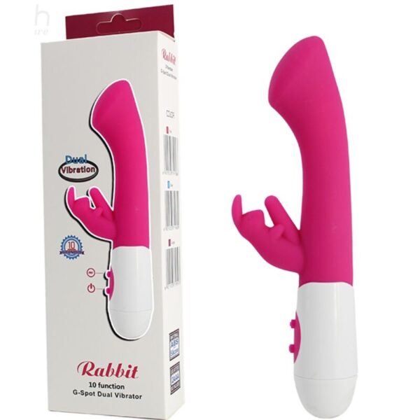 Armony - rabbit vibrador & estimulador punto g 10 velocidades rosa