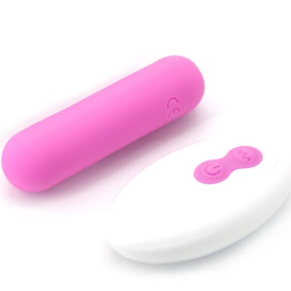 Armony - splash joline bala vibradora silicona control remoto 10 vibraciones 65 x 15 cm rosa