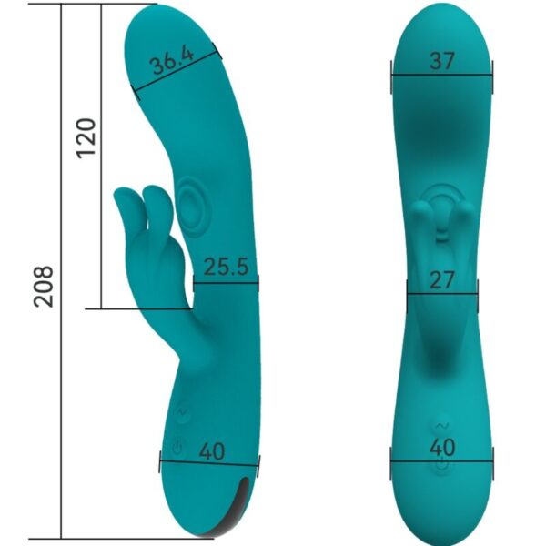 Armony - dancing bunny vibrador rabbit 10 velocidades verde