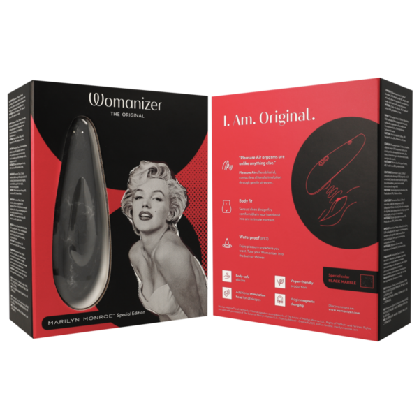 Womanizer - marilyn monroe classic 2 estimulador de clÍtoris negro