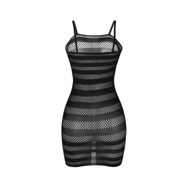 Subblime - 951733 vestido de rejilla con franjas negro talla Única