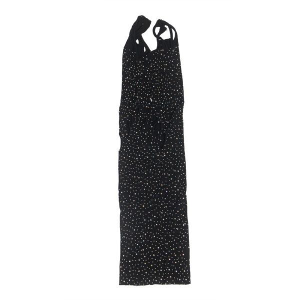 Subblime - 952198 vestido de rejilla con diamantes brillantes negro talla Única