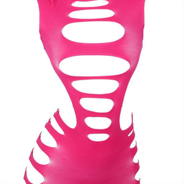 Subblime - 952273 vestido de rejilla elstico manga larga rosa talla Única
