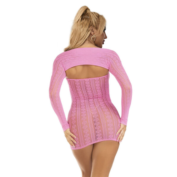 Subblime - 952471 vestido de rejilla rosa talla Única
