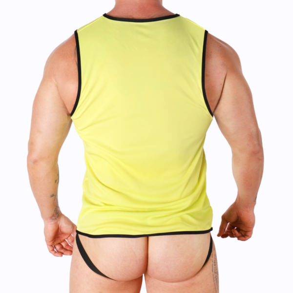 Macho - camiseta amarillo l/xl