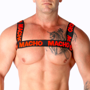 Macho - arnes doble rojo
