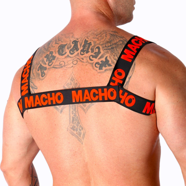 Macho - arnes doble rojo