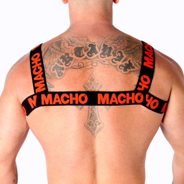 Macho - arnes doble rojo