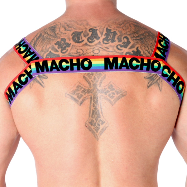 Macho - arnes doble pride limited