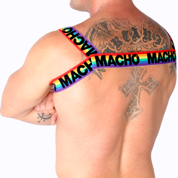 Macho - arnes doble pride limited