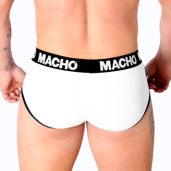 Macho - ms30bl slip blanco l
