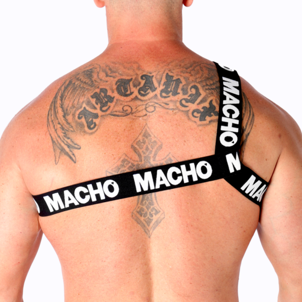 Macho - arnes romano blanco l/xl
