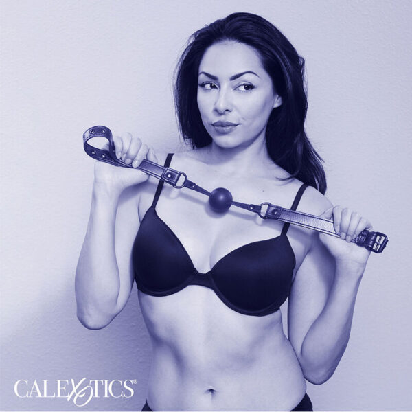 Calexotics - nocturnal mordaza de bola silicona negro