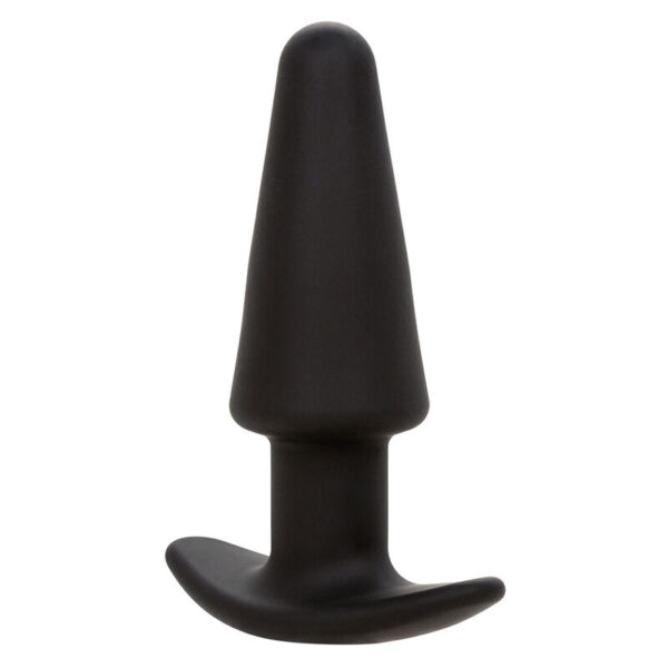 Calexotics - rock bottom plug anal cÓnico 10 vibraciones silicona negro