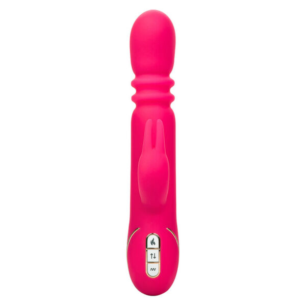 Calexotics - jack fantasy triple vibrador calentable rabbit rosa