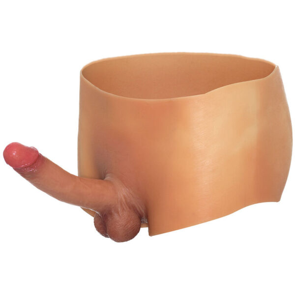 Hidden desire - alter ego bÓxer con pene 18 cm natural talla l