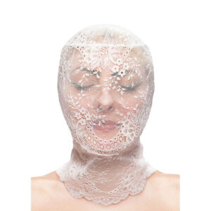 Ns novelties - fetish & fashion pasamontaÑas de encaje blanco