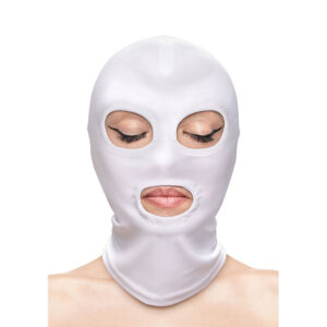 Ns novelties - fetish & fashion pasamontaÑas aperutra de ojos y boca nylon blanco