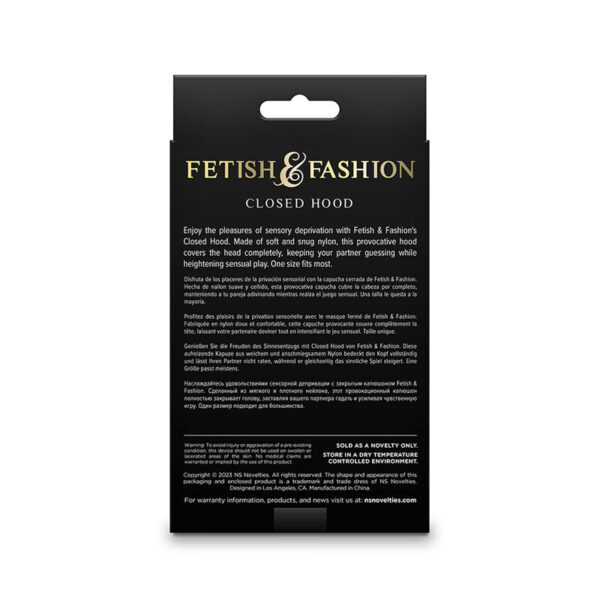 Ns novelties - fetish & fashion pasamontaÑas completo nylon blanco