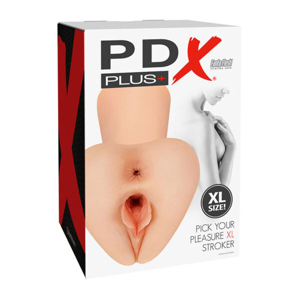 Pdx plus - pick your pleasure masturbador realÍstico xl natural