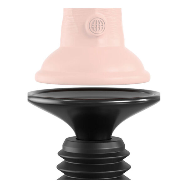 Fetish fantasy series - body dock thruster sujeta dildos con 7 modos de empuje negro