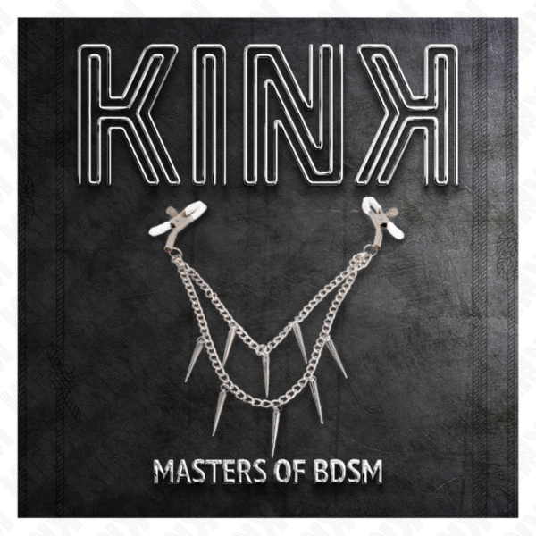 Kink - pinzas para pezones con cadena de pÚas 30 cm