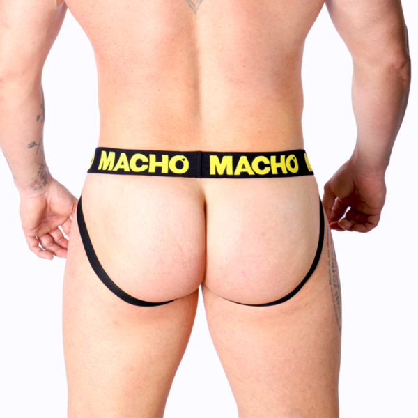 Macho - mx25a jock lycra amarillo s