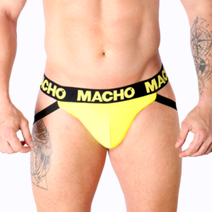 Macho - mx25a jock lycra amarillo s