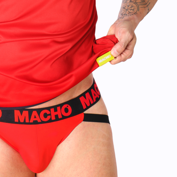 Macho - camiseta roja s/m