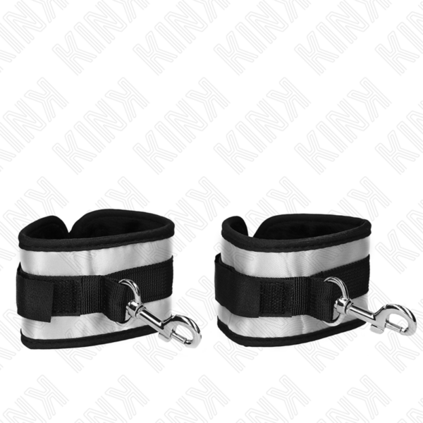 Kink - muÑequeras neopreno grises 23 x 5 cm