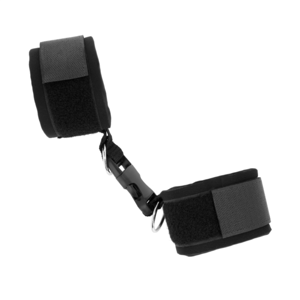 Kink - muÑequeras neopreno con cierre de gancho negro ajustable 22-34 cm