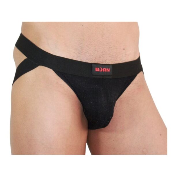 Burn - 003 jock brillante negro l